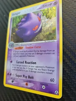 Pokemon TCG Gengar 5/92 Legend Maker Reverse Holo Ultra Rare - Image 3
