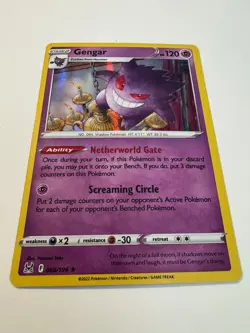 Pokemon TCG Lost Origin: Gengar 066/196 Holo Rare english - Image 1