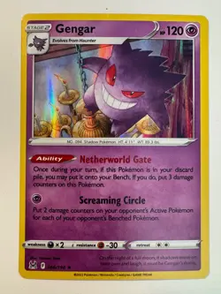 Pokemon TCG Lost Origin: Gengar 066/196 Holo Rare english - Image 2