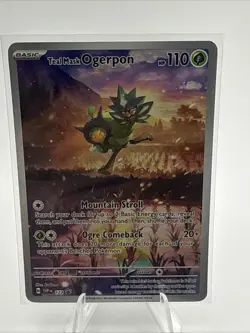 Teal Mask Ogerpon 123 Black Star Promo SVP 123 Pokemon TCG - Image 1