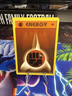 Pokemon TCG Fighting Energy 1st Edition Shadowless Base Set - Image 1