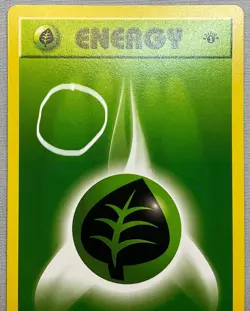 Pokemon 1st EDITION Shadowless Grass Energy #99/102 - 1999 Base Set - NM Cond. - Image 3
