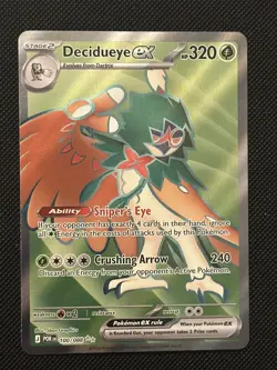 Decidueye Ex 100/088 Perfect Order Ultra Rare NM Pokemon English - Image 1
