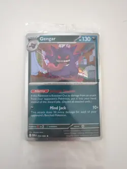 Pokemon TCG Gengar 050/088 EBGames Stamped Promo ENGLISH Sealed - Image 1