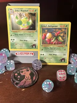 Pokemon TCG Erika's Bellsprout And Weepinbell Gym Heroes - Image 1