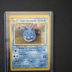 Pokemon Light Azumarill Holo Rare #13/105 2002 Neo Destiny - Image 1