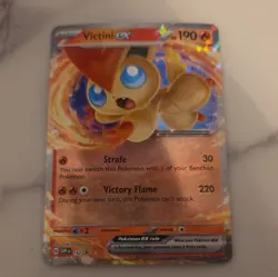 Pokemon TCG Victini EX 142 Scarlet And Violet Promo - Image 1