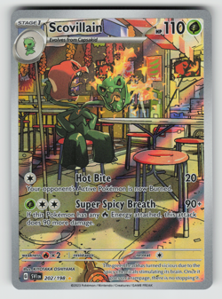 Scovillain Pokemon Scarlet & Violet Base Set 202/198 Illustration Rare NM - Image 1
