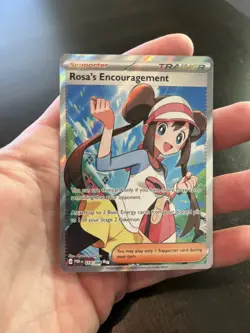 Rosa’s Encouragement Full Art [NM] - ME03: Perfect Order 114/088 Pokemon TCG - Image 1