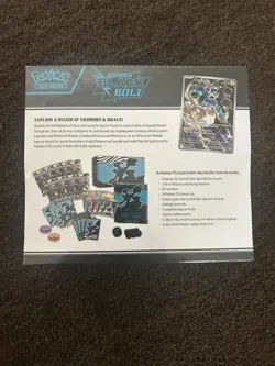 Pokemon TCG Black Bolt ETB Elite Trainer Box English Factory Sealed - Image 2
