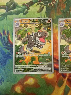 Pokemon Tyrunt Pokemon Center Stamp Black Star Promo & Regular NM/M - Image 2