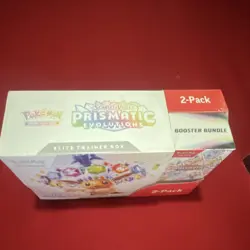 Pokemon Scarlet & Violet Prismatic Evolutions Elite Trainer Box 2-Pack - Image 4