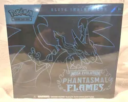 Pokemon Mega Evolution Phantasmal Flames Elite Trainer Box ETB Factory Sealed - Image 1