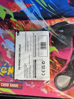Pokemon TCG Gengar 050/088 EBGames Stamped Promo English Sealed EB Games - Image 2
