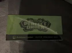 Pokemon Center Mega Evolution Perfect Order Elite Trainer Box ETB IN HAND - Image 3