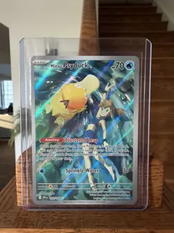 Pokemon Misty's Psyduck 193/182 Sv10 Destined Rivals Holo Illustration Rare - Image 1