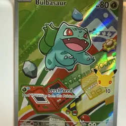 Pokemon 30th Anniversary First Partner Pack 037 Bulbasaur - Image 3