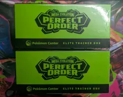 Mega Evolution Perfect Order Pokemon Center ETB x 2 NEW & SEALED | FAST SHIPPING - Image 3