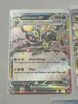 Pokemon Eevelution ex Lot Prismatic Evolution Umbreon Flareon Jolteon Eevee NM - Image 2