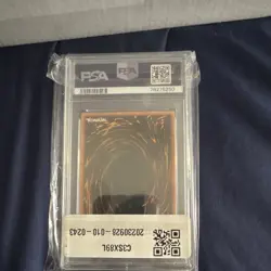 Yu-Gi-Oh! Horus the Black Flame Dragon LV4 SOD-EN006 PSA 10 1st Ed 2004 POP 5 - Image 2