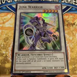 Yugioh Junk Warrior LC5D-EN029 1st Edition NM - Image 1