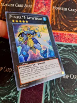 Yu-Gi-Oh! Number 73: Abyss Splash DRLG-EN040 Super Rare 1st Edition Near Mint c3 - Image 2