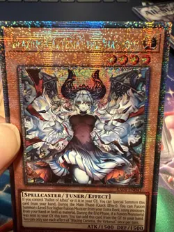 Yu-Gi-Oh! Blazing Cartesia the Virtuous RA04-EN041 1st Ed QCR Quarter Century - Image 3