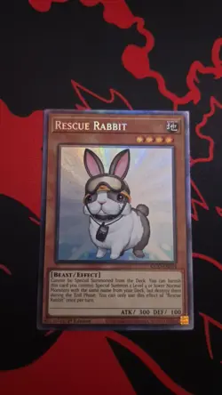 Yugioh Rescue Rabbit KICO-EN034 Collector Rare 1st Ed NM - Image 1