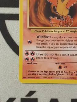 Pokemon Karte Lavados 27/62 Fossil Set Pokemon Original TCG 1999 Vintage - Image 5