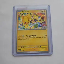 NM Pikachu SVP EN 225 Pokemon 2025 World Championships Black Star Promo - Image 1