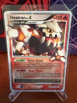 Heatran LV.X DP31 - MP - Pokemon Diamond and Pearl Promos Promo - Image 1