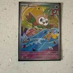 Rowlet, Litten, Popplio First Partner Illustration Set Pokemon - Image 2