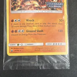 Pokemon Sealed Groudon Rare Promo GameStop Legendary Stamp 81/168 - Image 2