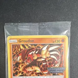 Pokemon Sealed Groudon Rare Promo GameStop Legendary Stamp 81/168 - Image 3