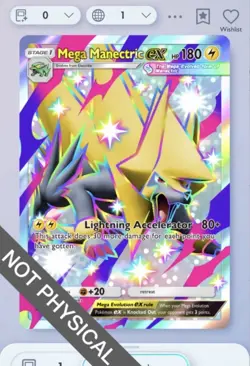 Pokemon TCG Pocket - Mega Manetric EX Shiny 2 ⭐⭐, Mega Shine - Digital - Image 1