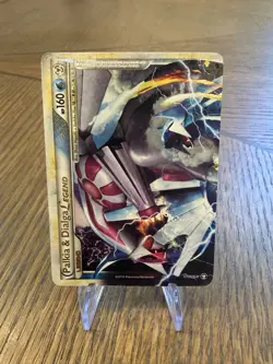 Pokemon Palkia & Dialga LEGEND 101/102 Triumphant Ultra Rare Holo mp - Image 1