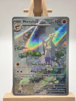 English Mienshao - 200/182 - Illustration Rare NM, English Pokemon Paradox Rift - Image 1