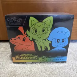 Pokemon Center EXCLUSIVE Paldea Evolved Elite Trainer Box ETB NEW AND SEALED - Image 1