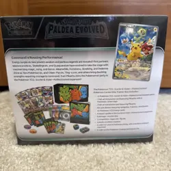 Pokemon Center EXCLUSIVE Paldea Evolved Elite Trainer Box ETB NEW AND SEALED - Image 4