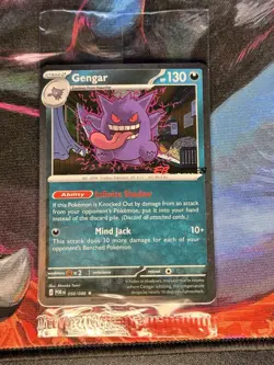 Pokemon TCG Gengar 050/088 EBGames Stamped Promo English Sealed EB Games - Image 1
