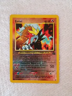 Pokemon TCG Entei Wizards Black Star Promos 34 Holo Promo Promo - Image 1