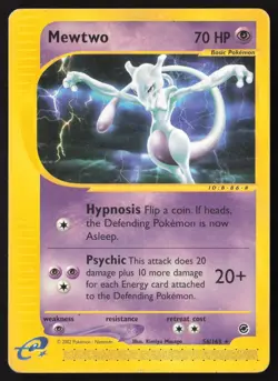 Mewtwo Non Holo 56/165 Pokemon Expedition - Image 1
