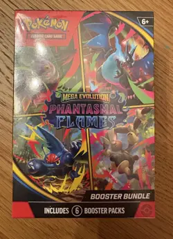 POKEMON PHANTASMAL FLAMES BOOSTER BUNDLE - US ENGLISH - FACTORY SEALED - Image 1