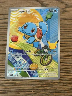 Squirtle MEP 039 39 (Black Star Promo) Mega Evolution Near Mint Pokemon TCG - Image 1