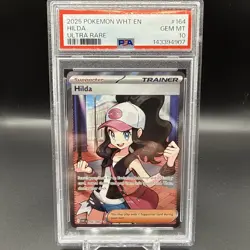Pokemon TCG Hilda 164/86 Ultra Rare PSA 10 Gem Mint - Image 1