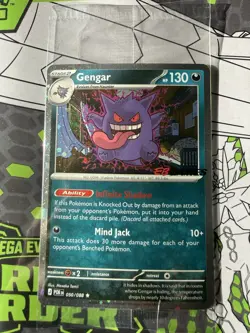 Pokemon TCG Gengar 050/088 EBGames Stamped Promo English Sealed EB Games - Image 2