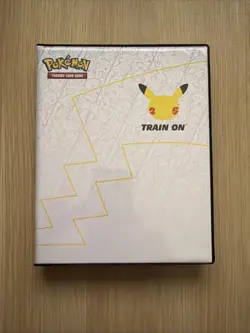 Pokemon TCG 25th Anniversary First Partner Pack Complete Set with Binder - Image 1