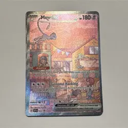 Pokemon Mew EX 053 SVP Scarlet & Violet Promo Full Art Holo 180 HP - Image 1