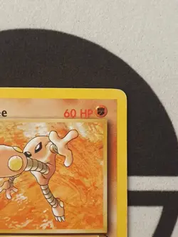 Pokemon Karte Kicklee 22/62 Fossil Set Pokemon Original TCG 1999 Vintage - Image 4