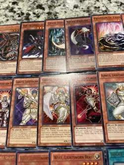 Complete Edison Lightsworn Twilight Deck Yugioh - Image 3